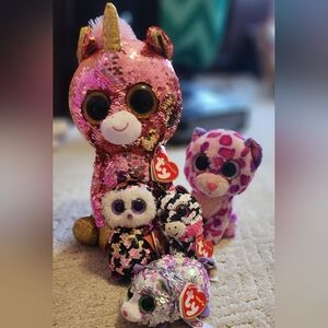 TY flippables toys